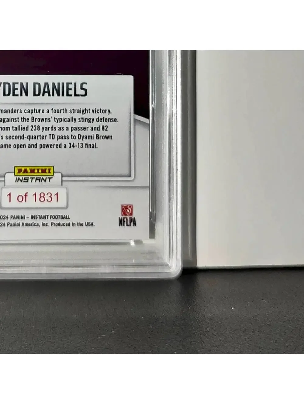 Jayden Daniels Rookie 2024 Panini Instant NFL #70 PSA 10 Gem Mint